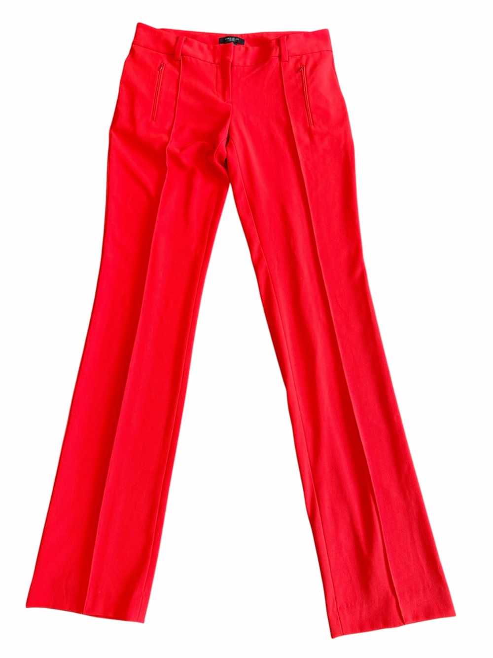 Ann Taylor Straight Leg Dress Pants Scarlet Women’s Size 8 Tall